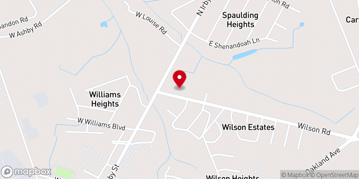 Map showing location of House of God Church