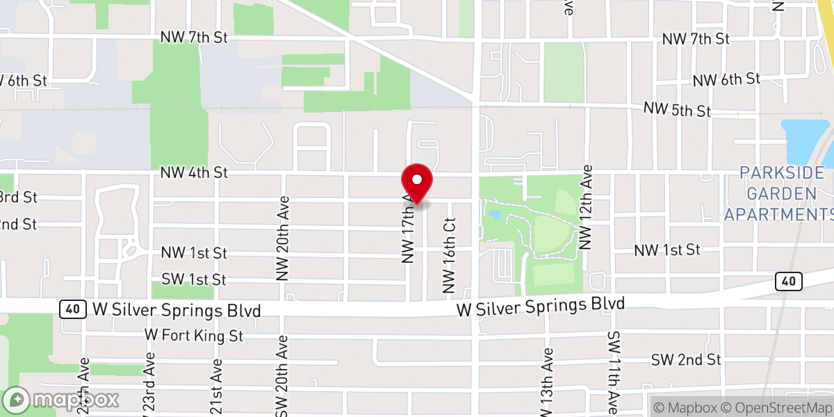 Map showing location of United Holiness Church Christ