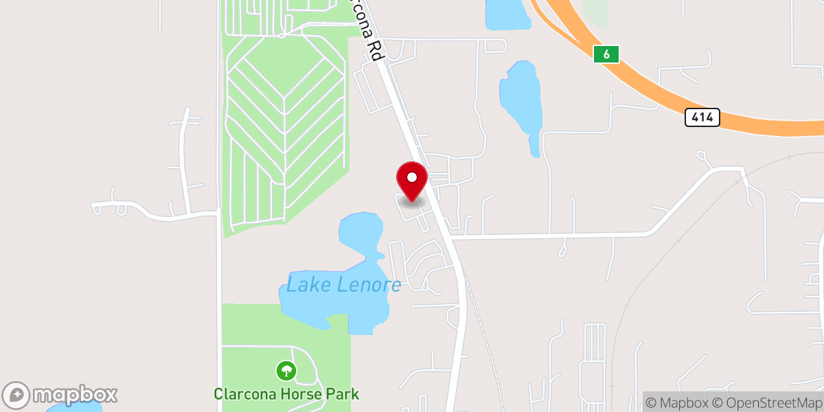 Map showing location of Mount Olive Seventh-day Adventist Church
