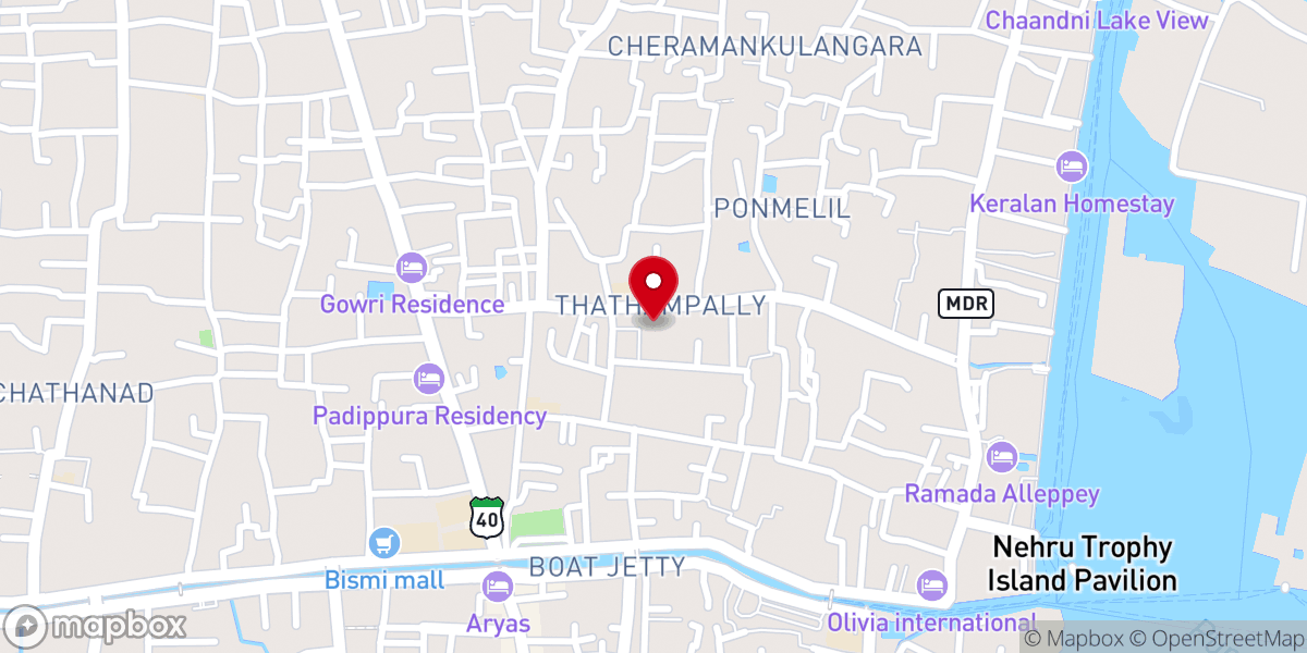 Map showing location of St. Michael's Church