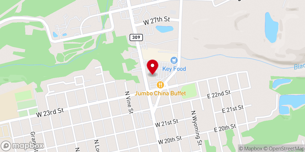 Map showing location of Firestone Complete Auto Care