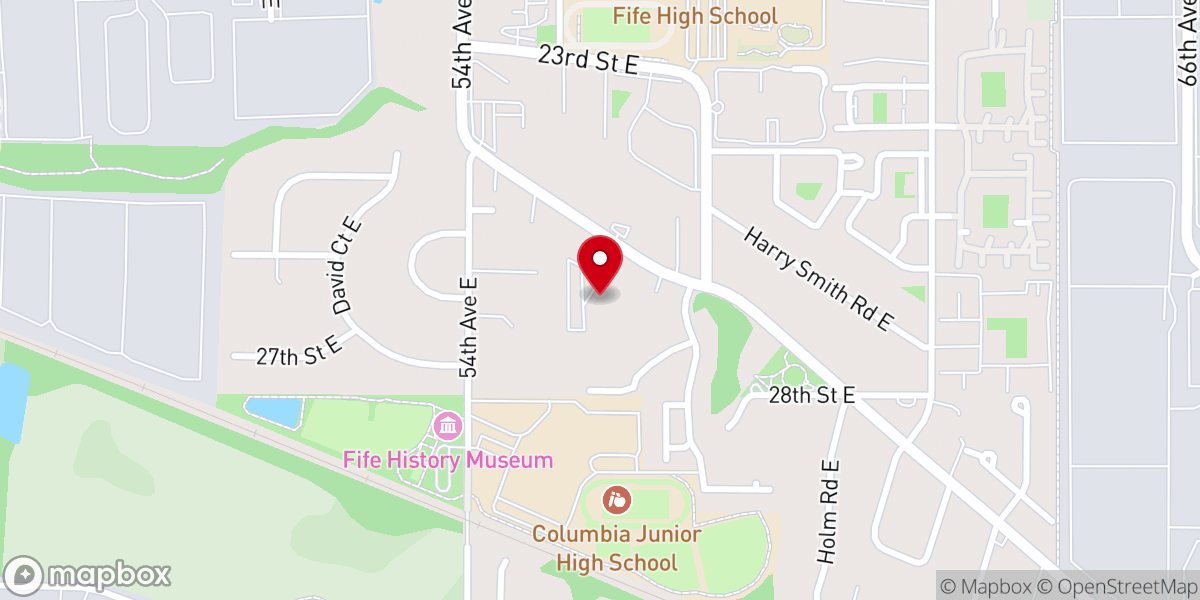 Map showing location of New Horizon Church