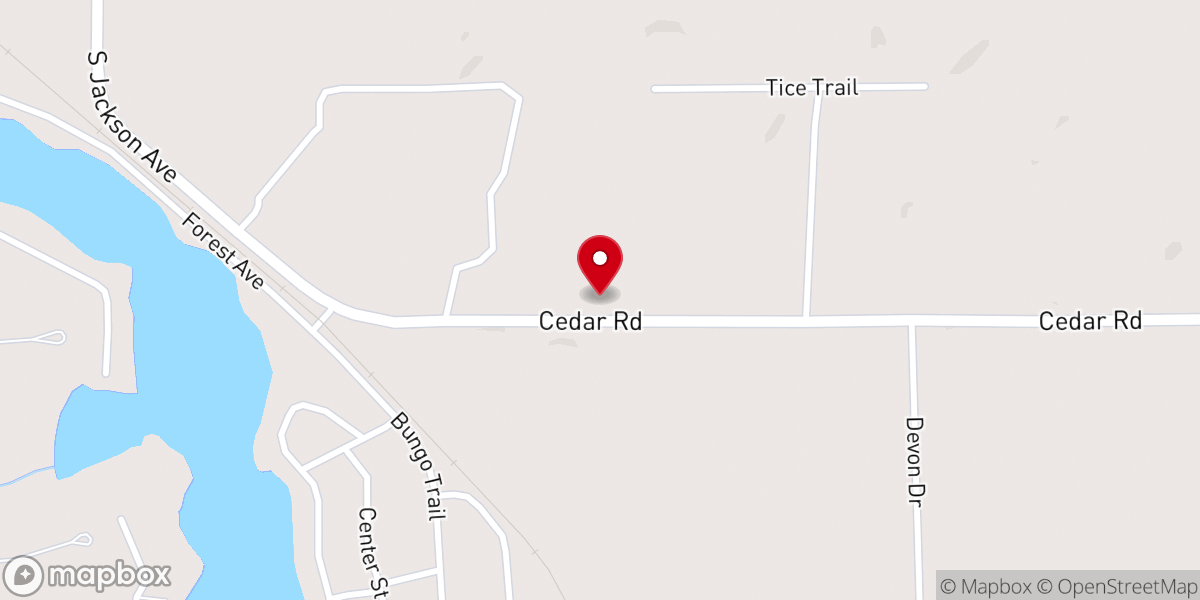 Map showing location of 24 Hour Ministry