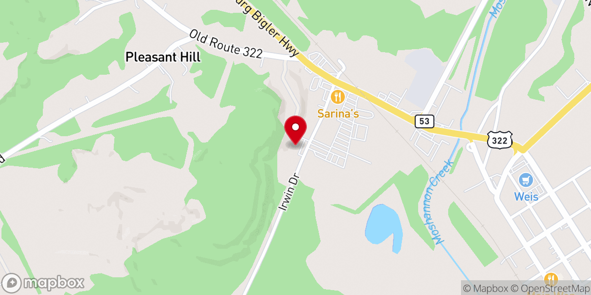 Map showing location of Decatur Village