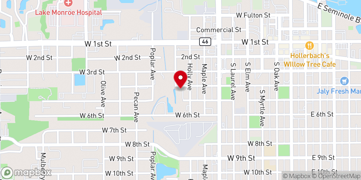 Map showing location of CHRISTIAN DELIVERANCE OUTREACH MINISTRIES, INC: The Restoration Center (CDOM)