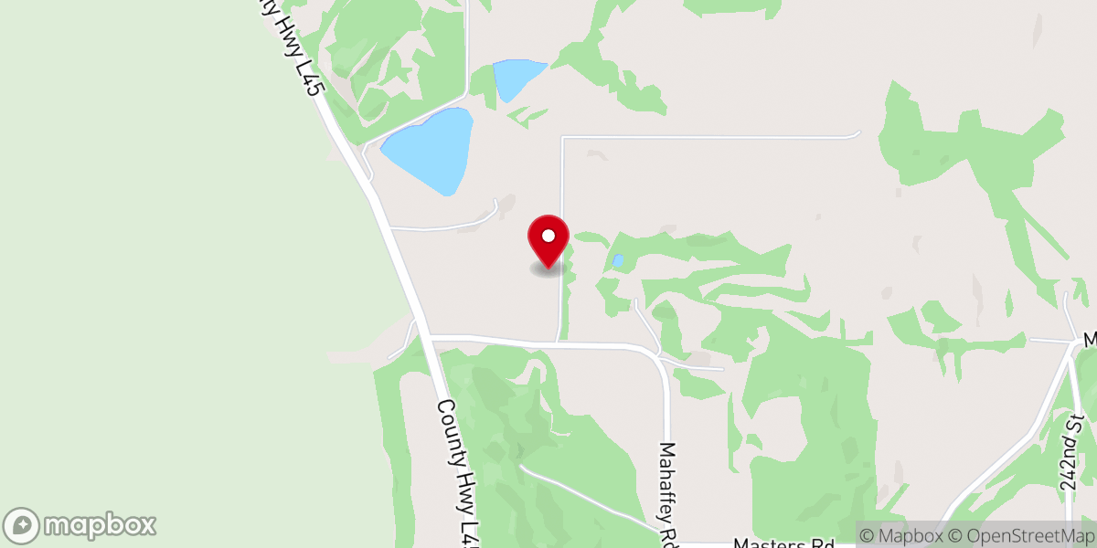 Map showing location of The Farm Revival Tent