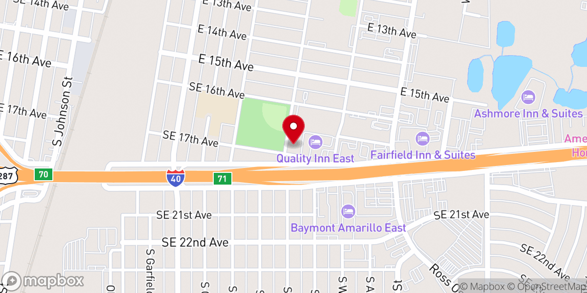 Map showing location of St. Matthew Global Methodist Church