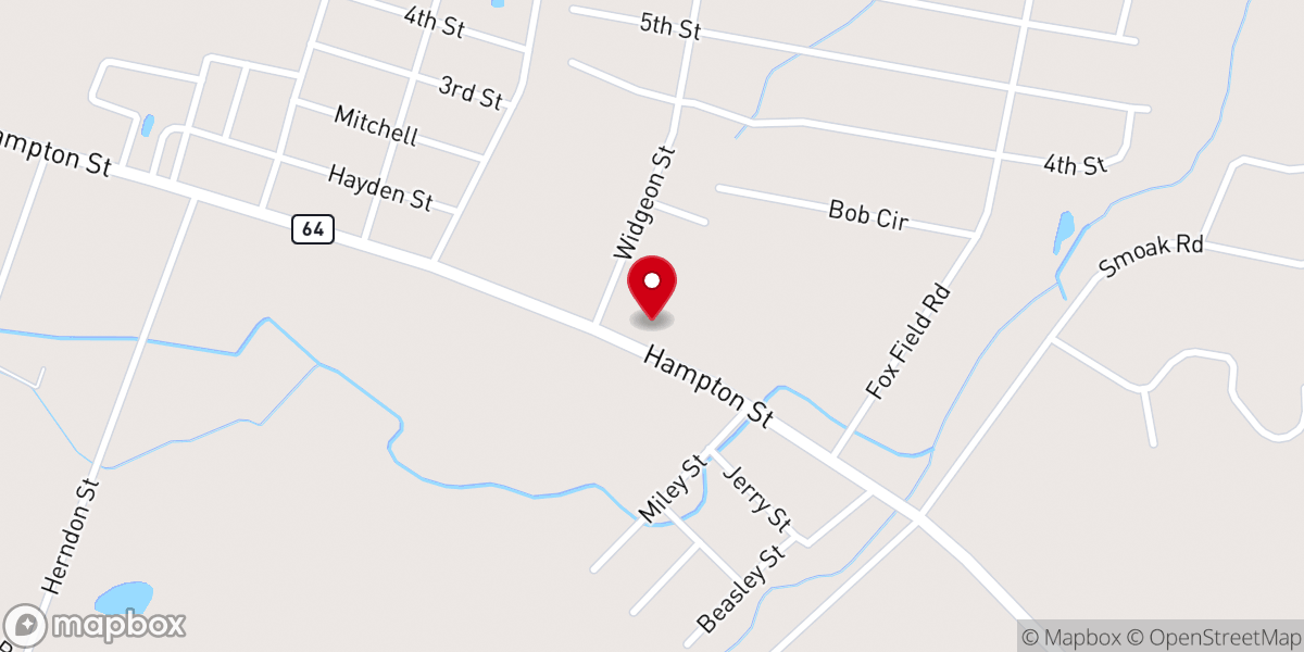 Map showing location of Enter Healing Deliverance Ministry