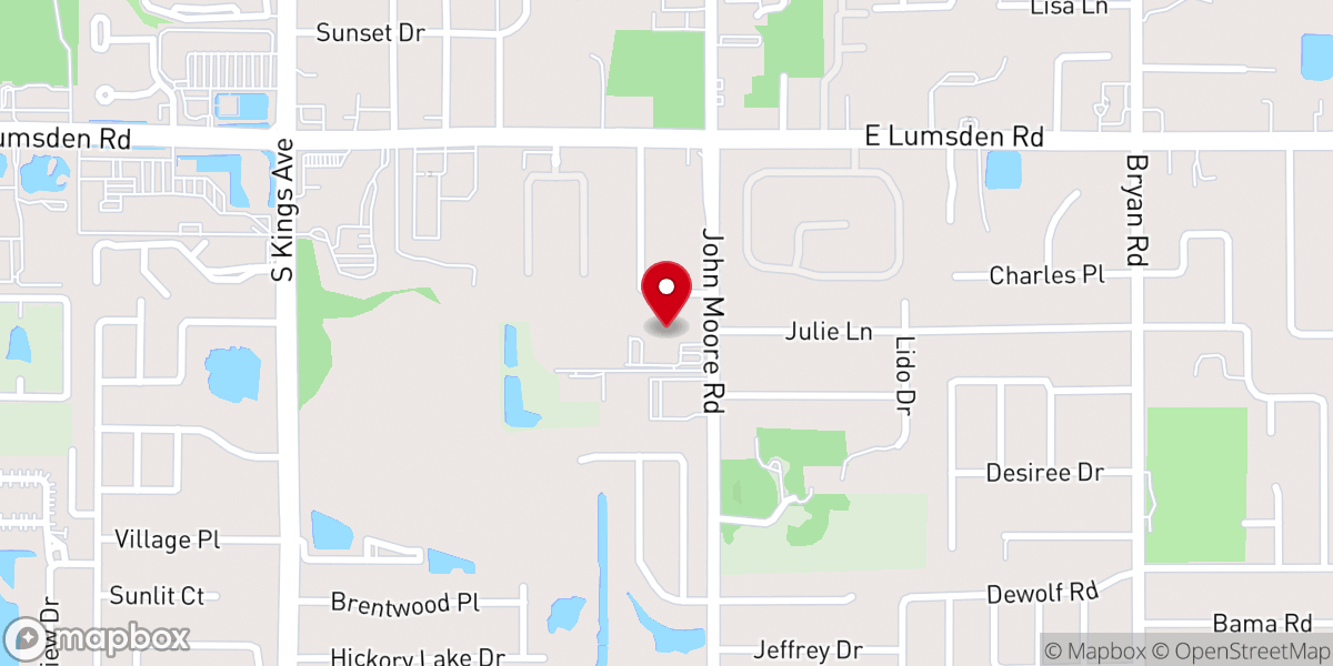 Map showing location of Radiant Church — Brandon