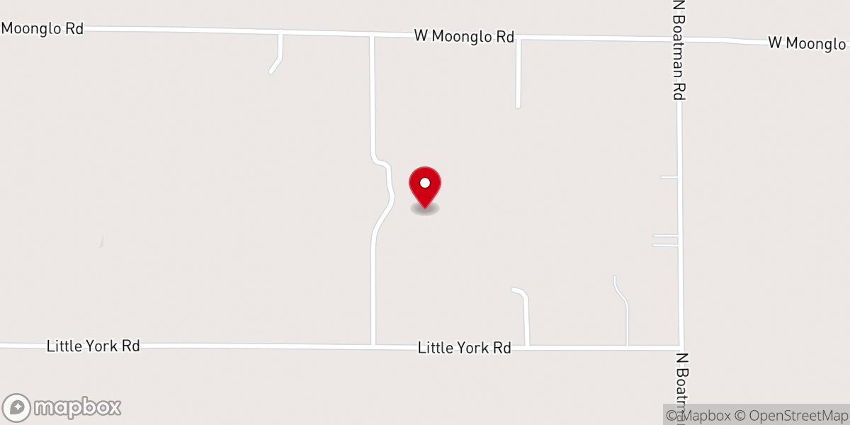 Map showing location of Zoah Christian Church