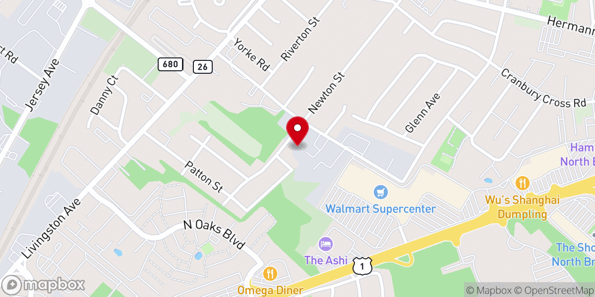 Map showing location of The Apostolic Pentecostal Church U.S.A., Inc.