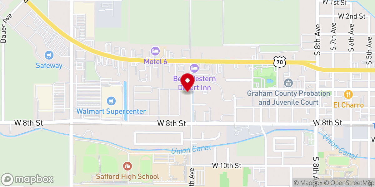 Map showing location of Social Security Administration