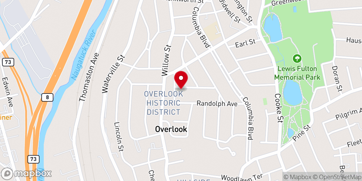 Map showing location of Community Tabernacle Outreach