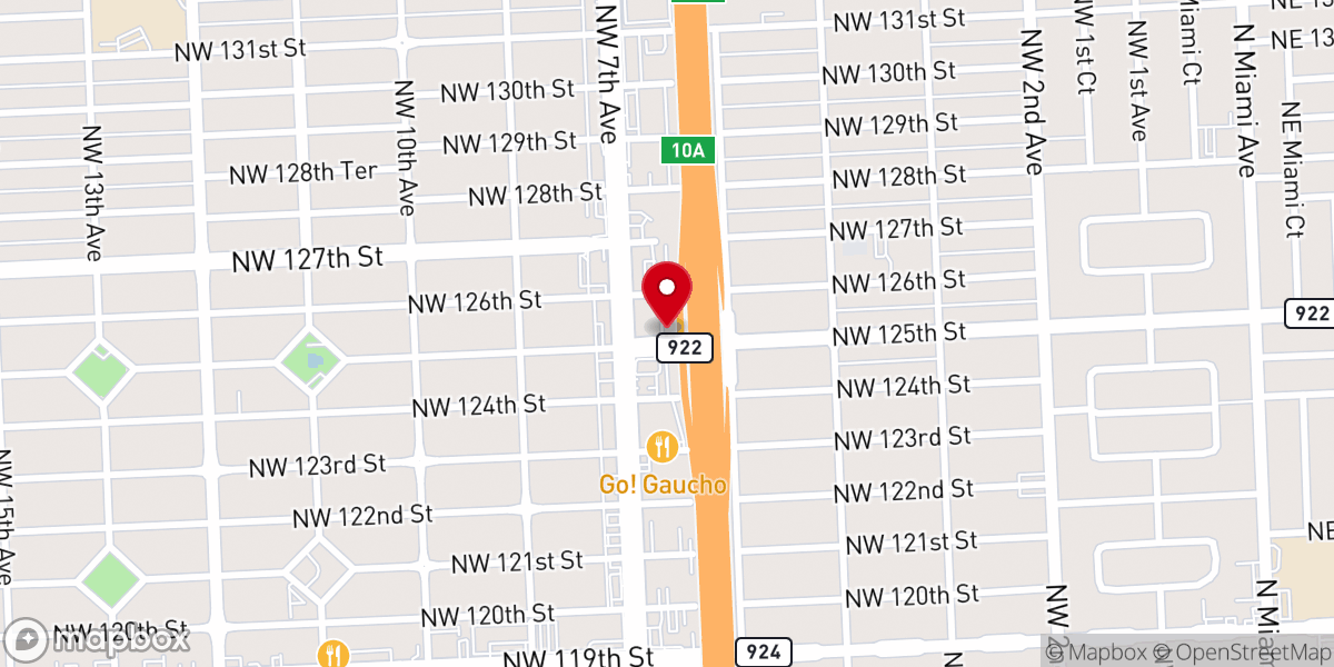 Map showing location of Trinity Church