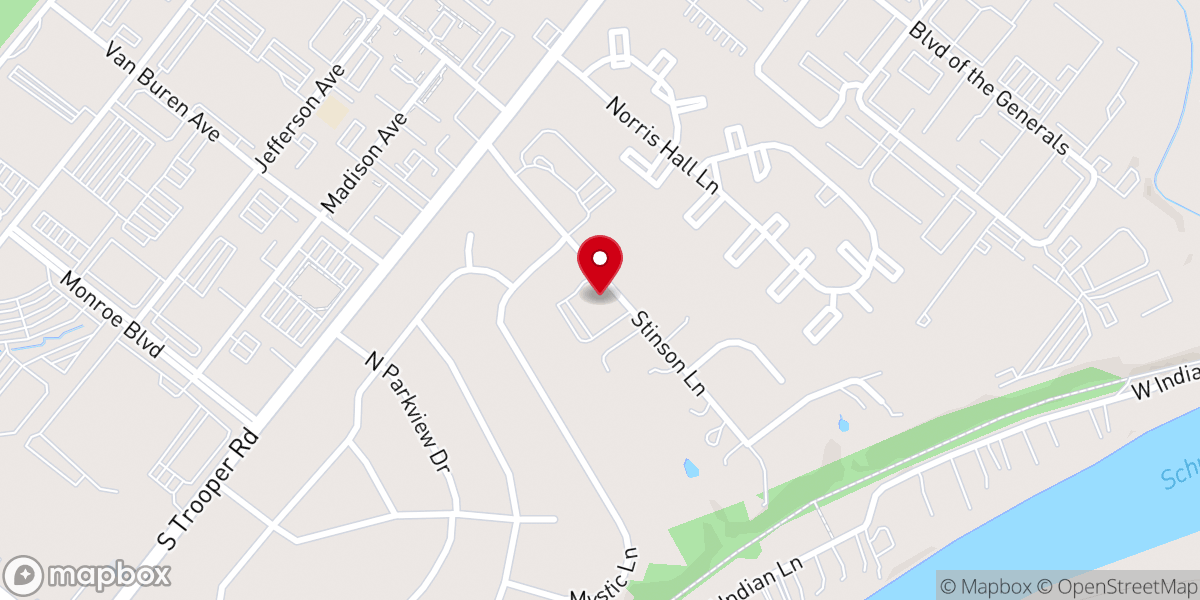Map showing location of The Church of Jesus Christ of Latter-day Saints