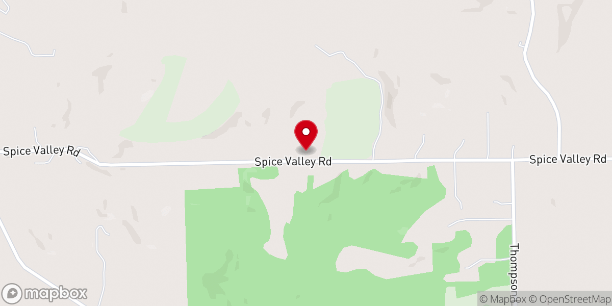 Map showing location of Mitchell Church