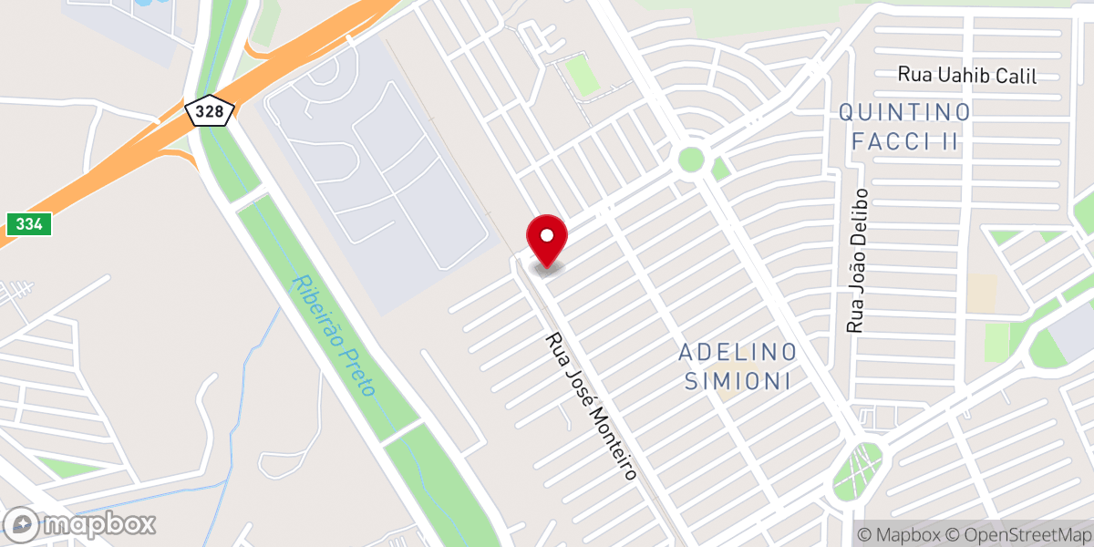 Map showing location of Igreja Evangelica Pentecostal Coluna Peniel