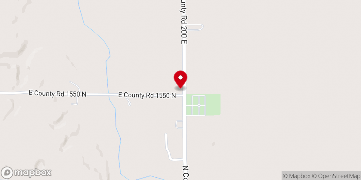Map showing location of Christian Union Church