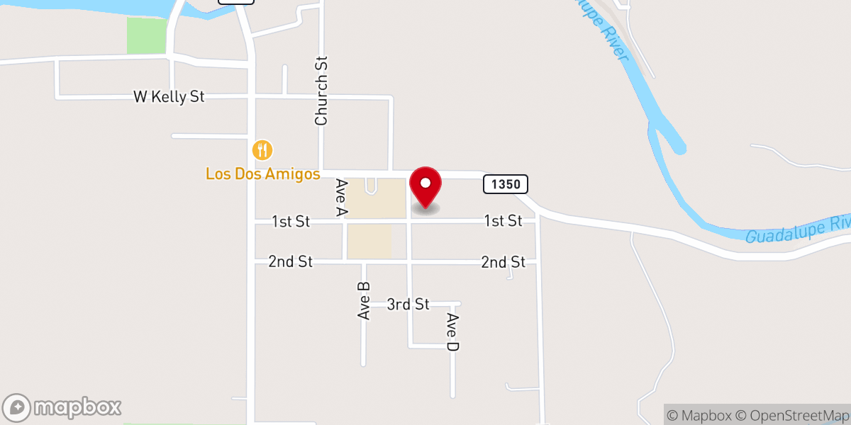 Map showing location of Iglesia Bautista Betel