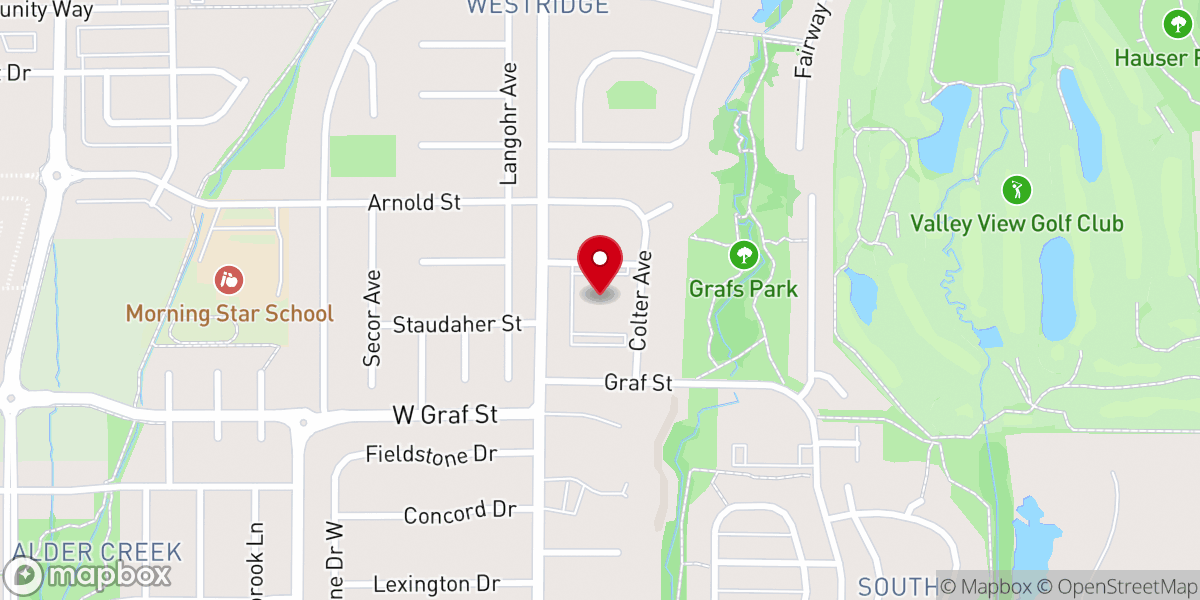Map showing location of The Church of Jesus Christ of Latter-day Saints