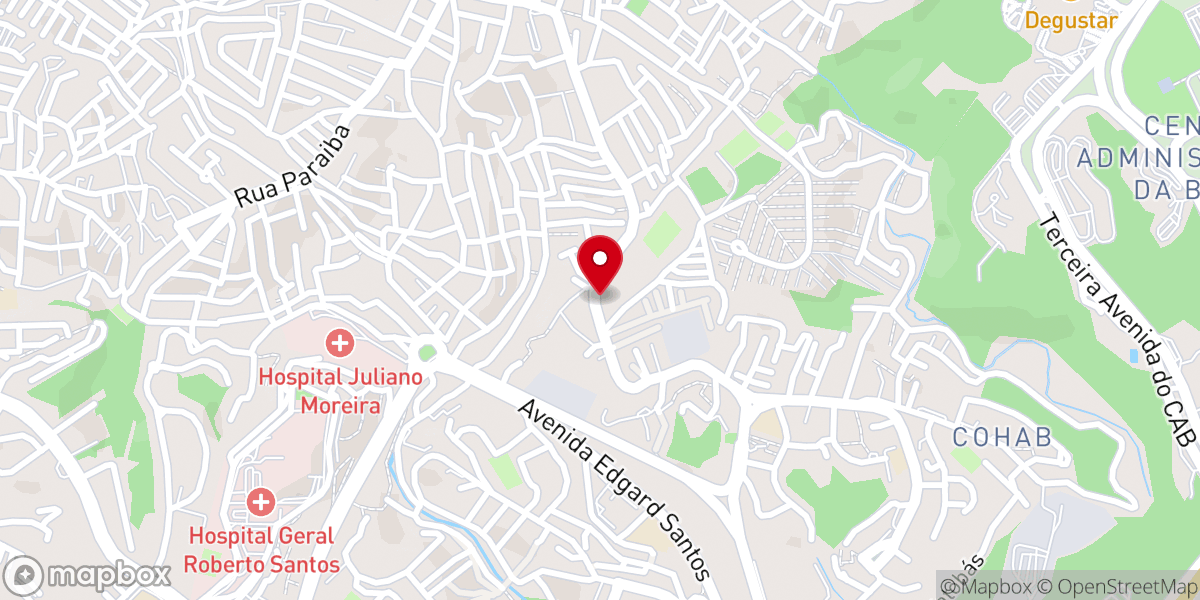 Map showing location of Igreja Pentecostal Jesus é o Único Caminho