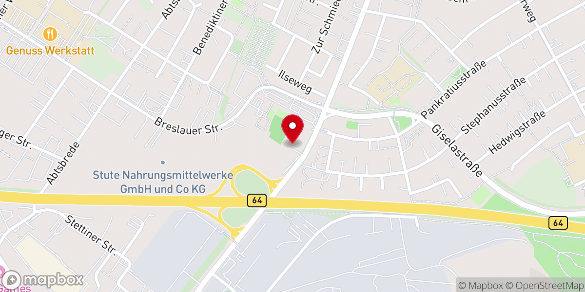 Map showing location of Christliche Freizeiten Paderborn e. V.