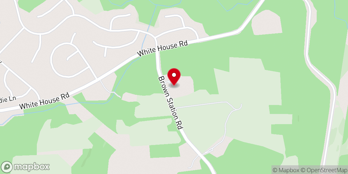 Map showing location of Divine Peace Lutheran Church