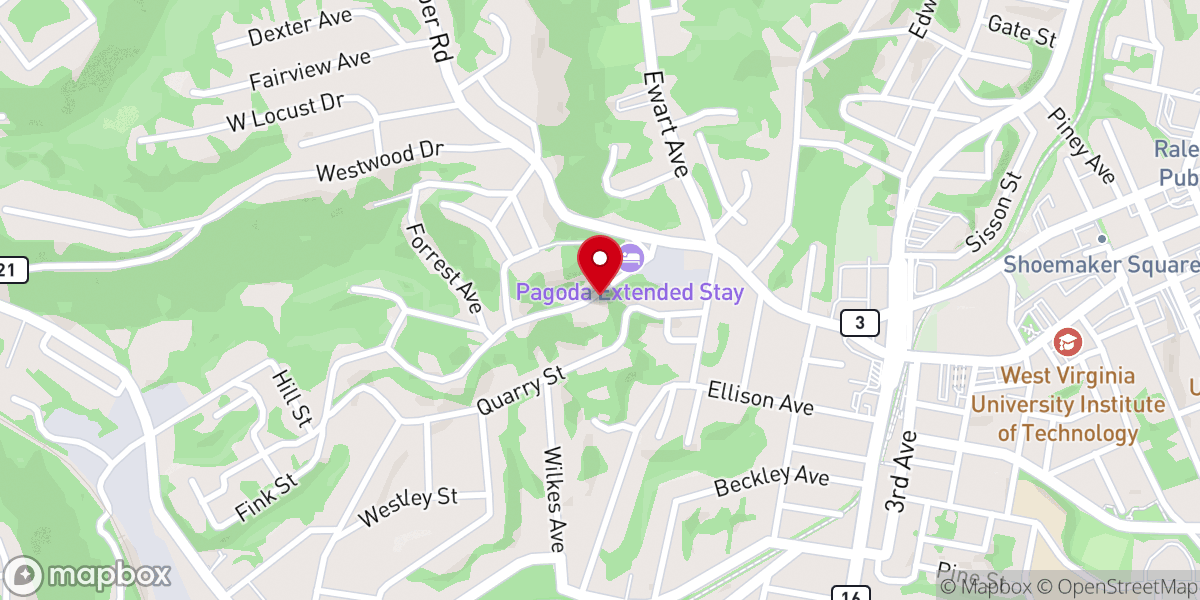 Map showing location of St. Basil Traditional Catholic Church