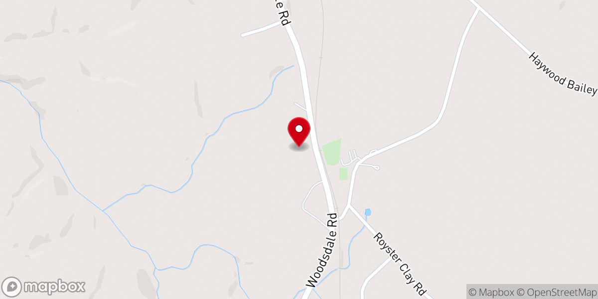 Map showing location of Allen's Chapel Church
