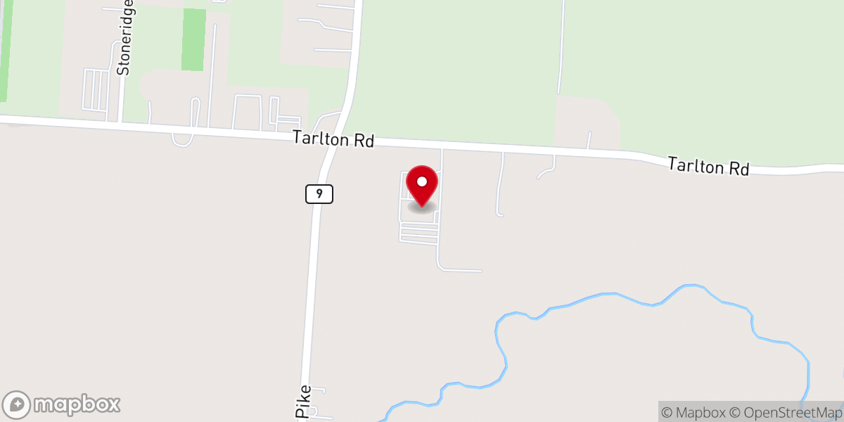 Map showing location of Crossroads Christian Academy