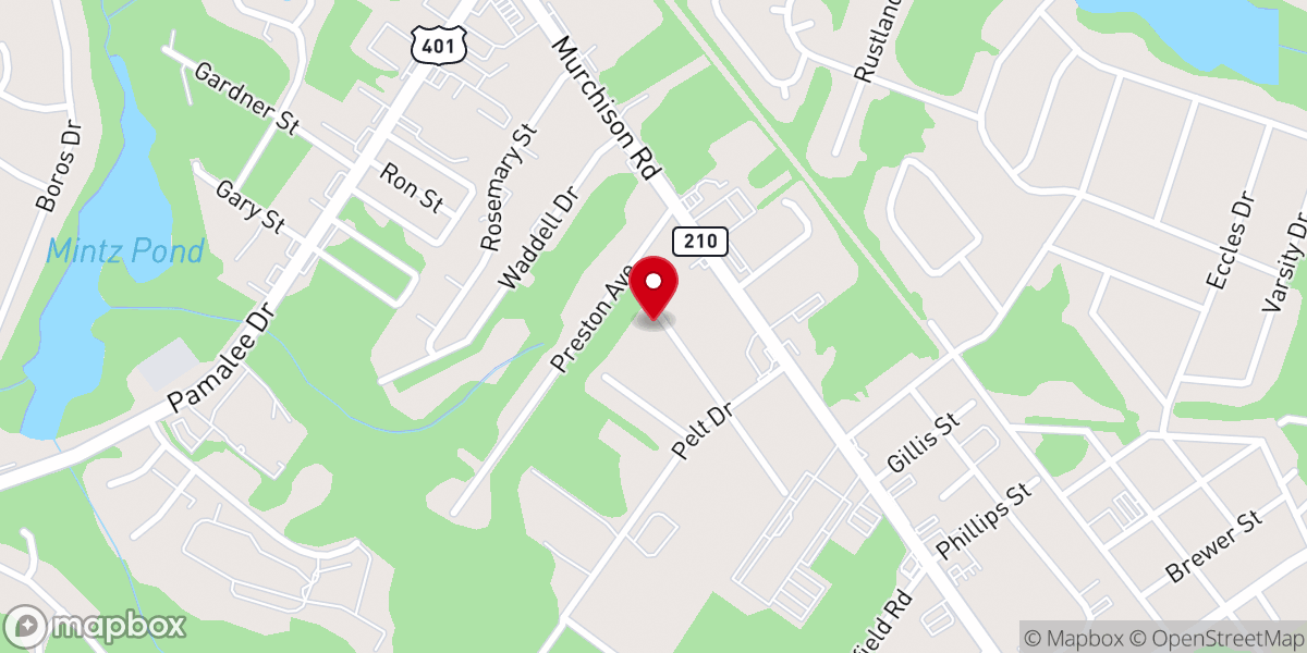 Map showing location of Highway Holiness Church