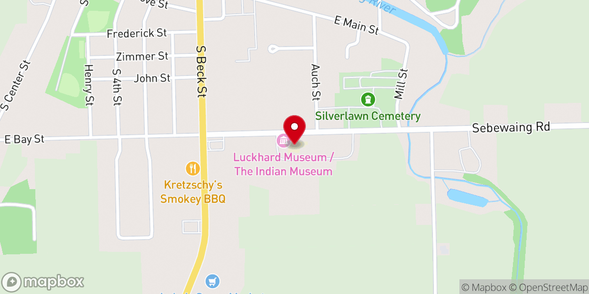 Map showing location of Christ the King Lutheran School