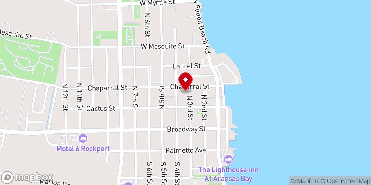 Map showing location of The Rock Church