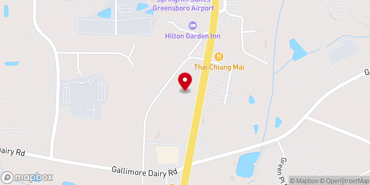 Map showing location of The Church on 68