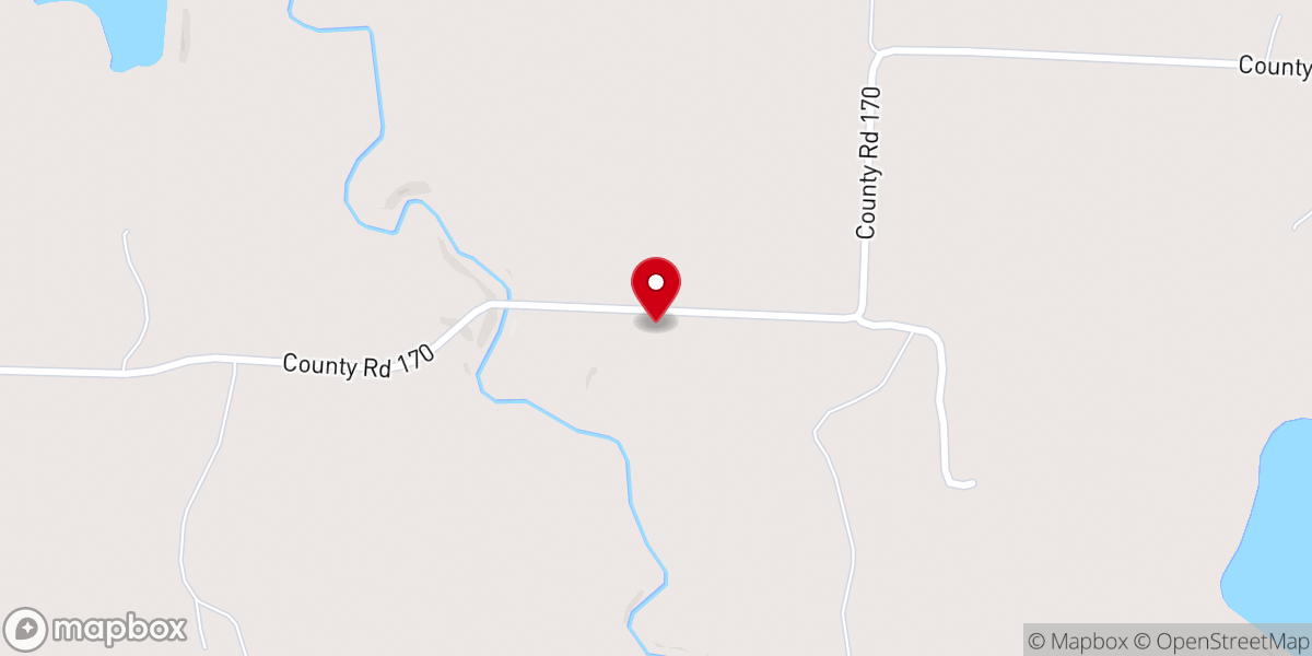 Map showing location of Honey Creek Venues