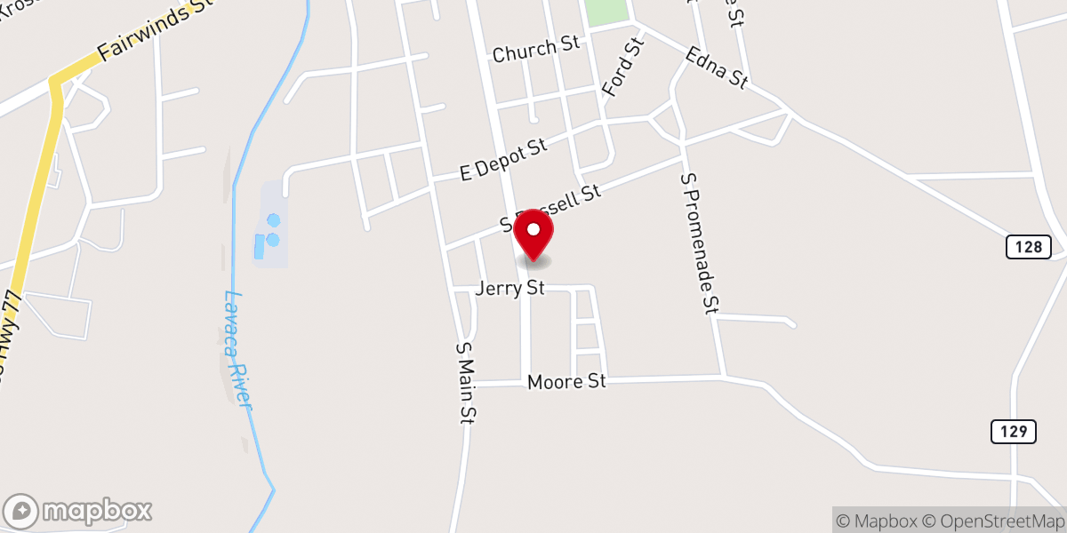 Map showing location of NEW BEGINNINGS CHURCH OF GOD IN CHRIST