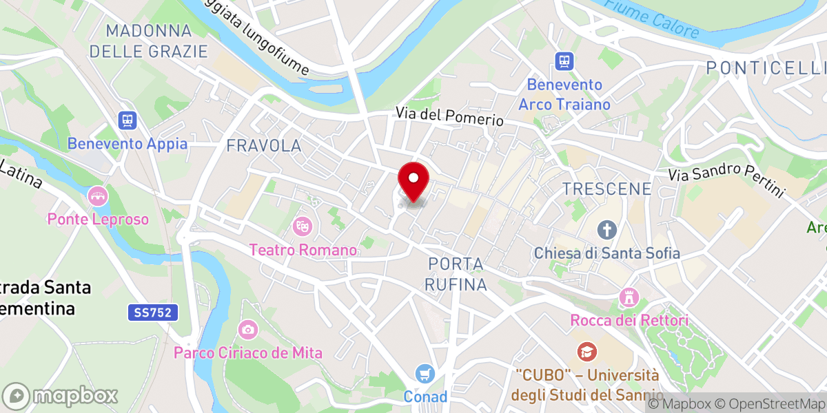 Map showing location of Istituto Diocesano Per Il Sostentamento Del Clero