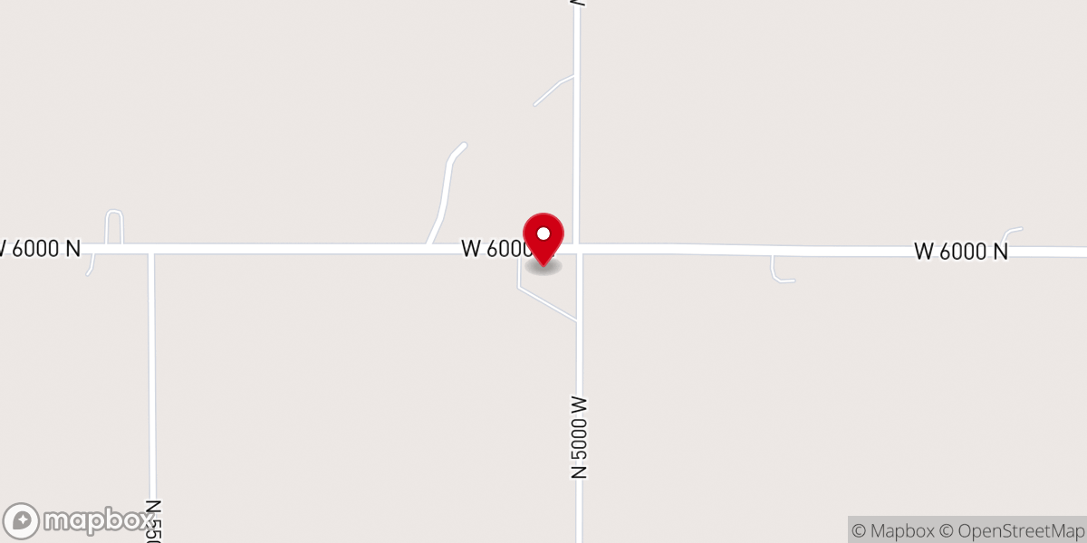 Map showing location of Last church