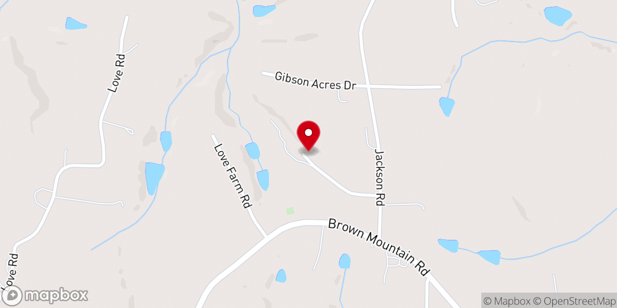 Map showing location of Tru-Way Baptist Church