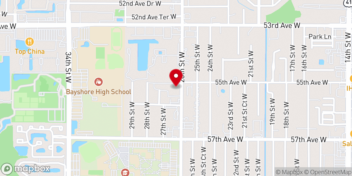 Map showing location of Exalt Church