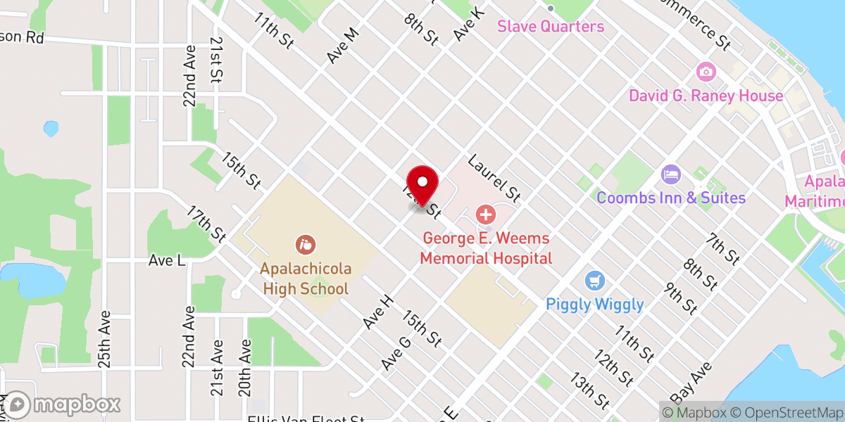Map showing location of Covenant Word Christian Center