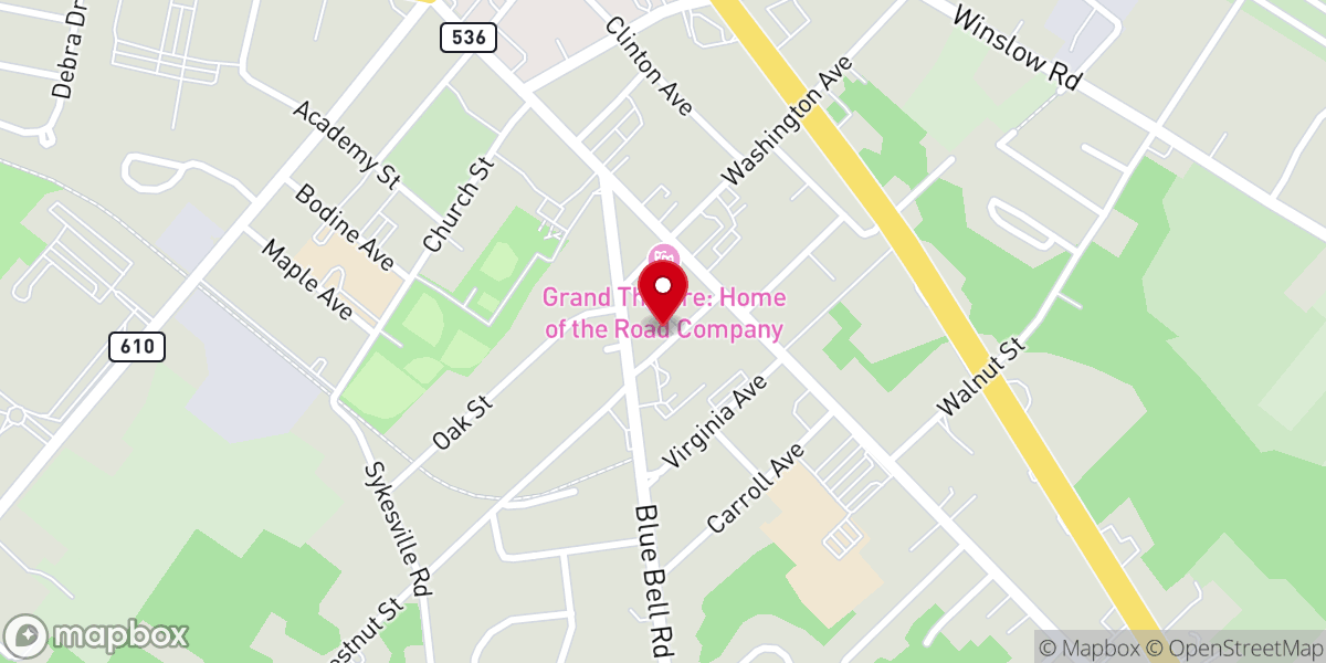 Map showing location of First Haitian Baptist Church
