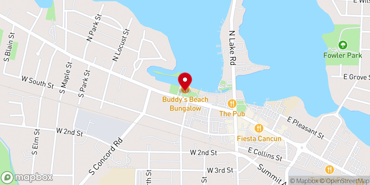 Map showing location of City Beach Park