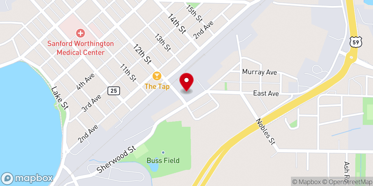 Map showing location of Scholtes Auto World