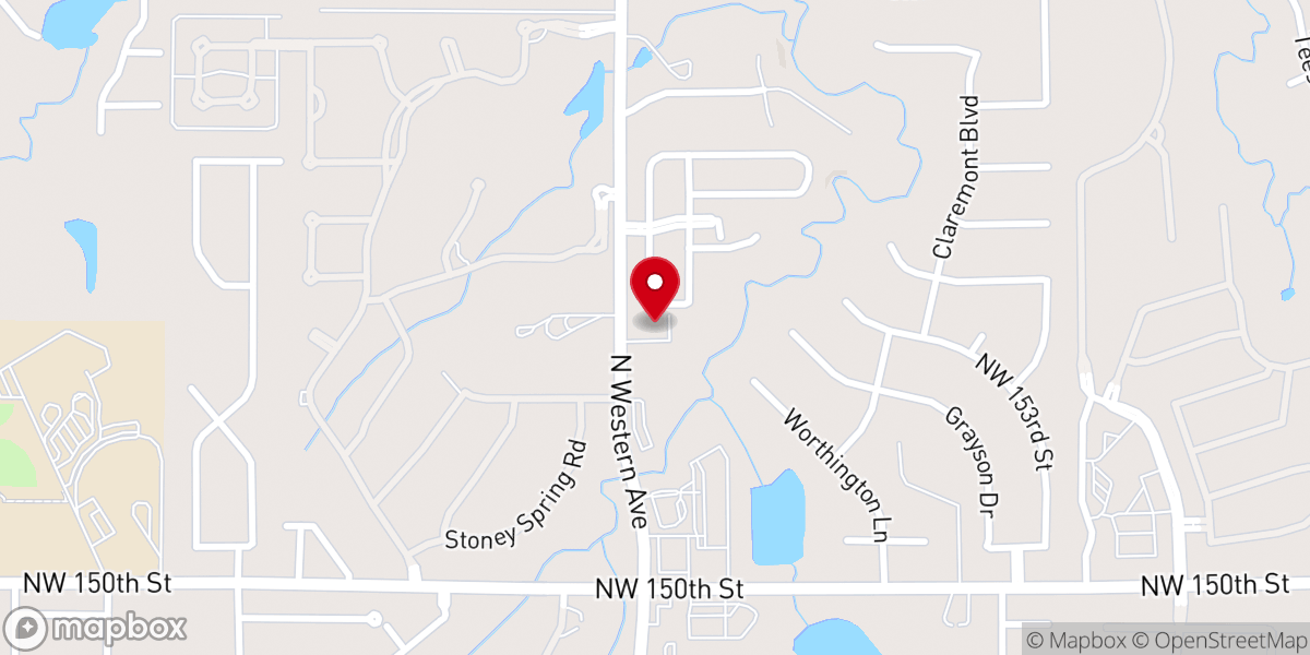 Map showing location of Church Alive