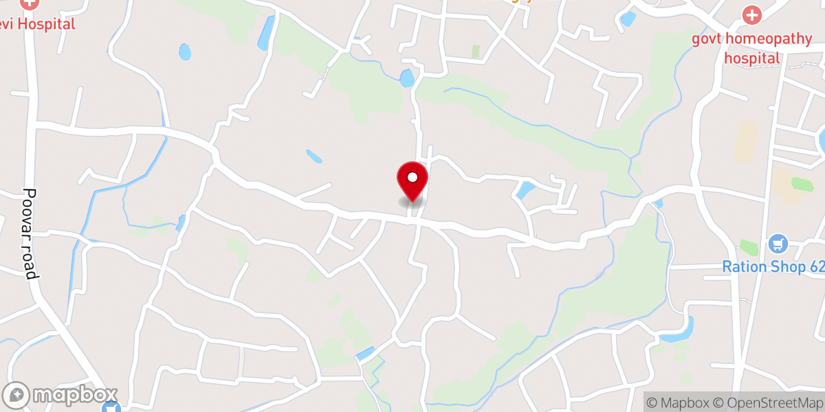 Map showing location of Nithya Sahaya Matha Church Arangamugal