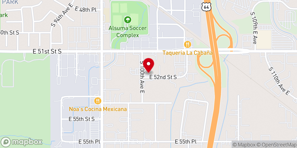 Map showing location of Leaders Church Int'l