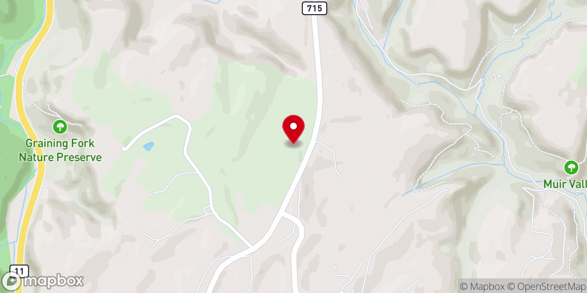 Map showing location of 715 Church of God