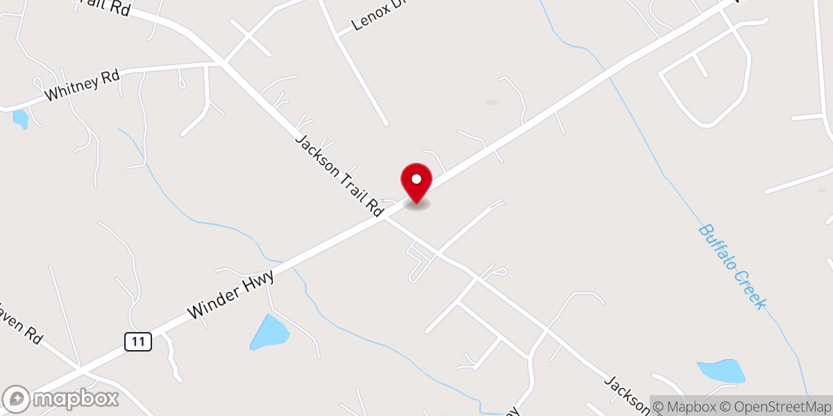 Map showing location of The Apostolic Church