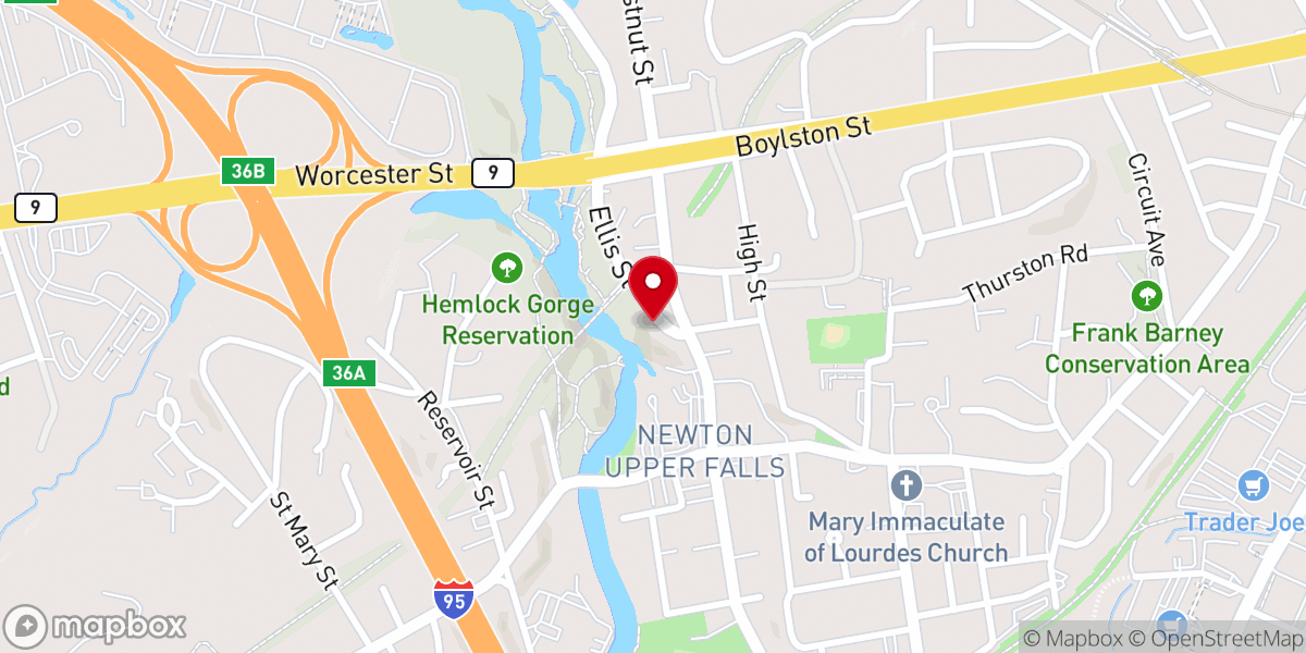 Map showing location of St. Basil’s Malankara Syriac Orthodox Church